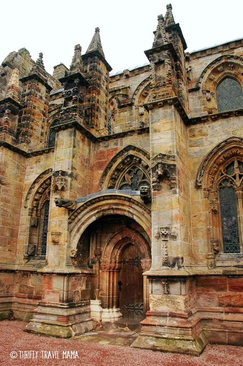 Thrifty Travel Mama | Visiting Rosslyn Chapel in Scotland with Kids Davinci Code, Rosslyn Chapel, Jan Van Eyck, Cathedral Architecture, Spain Portugal, Itinerary Planning, Visit Egypt, Scottish Castles, Cathedral Church