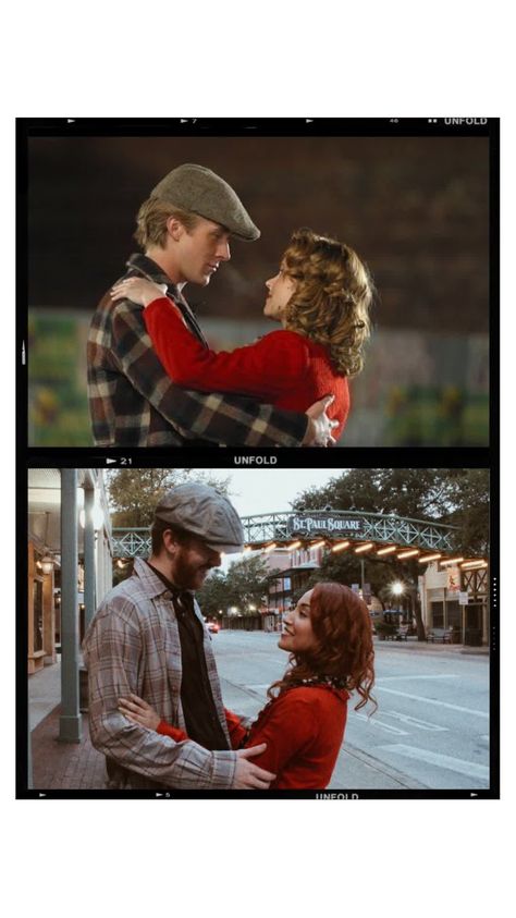 Red Hair Couples Costume, Noah And Ally Halloween Costume, Allie And Noah Costume, Brown Hair Couples Costume, Couples Costume Brunettes, Couples Halloween Costume Blonde Girl Brunette Guy, Red Head Costume Ideas Couple, Noah And Allie Costume, Couples Costumes Red Hair