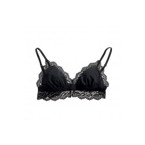 Journelle - Lingerie for Women - Cosabella Ever Softbra ($44) ❤ liked on Polyvore featuring intimates, bras, lingerie, underwear, black, lingerie bras, cosabella bras, cosabella and cosabella lingerie Cute Black Bra, Bra Aesthetic Png, Black Y2k Top With Built-in Bra, Black Lase Bra, Luxury Black Lace Trim Bra, Bras Black, Pajamas Aesthetic, Lingerie For Women, Black Lingerie