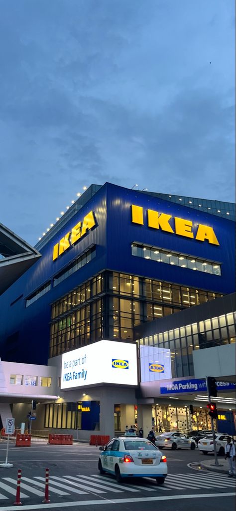 MOA ARENA IKEA BIGGEST IKEA BUILDING Ikea Wallpaper Aesthetic, Ikea Aesthetic Store, Ikea Shopping Aesthetic, Baguio Night View, Ikea Philippines, Ikea Building, Moa Aesthetic, Moa Arena, Ikea Wallpaper