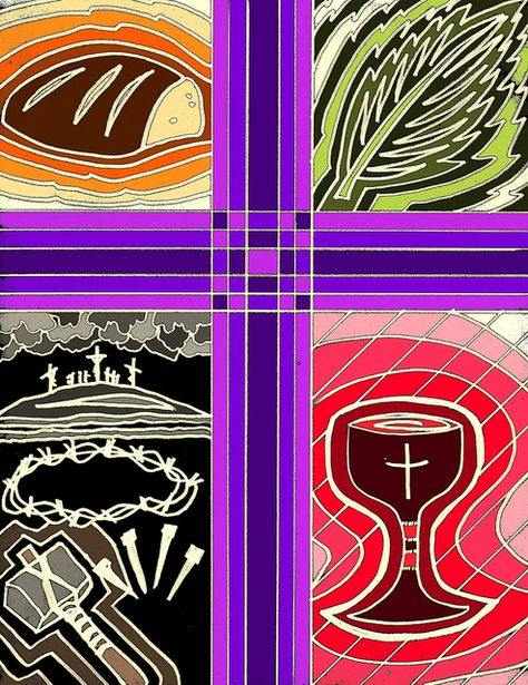 By Stushie, aka traquair57 Ash Wed, Worship Images, Worship Ideas, Liturgical Art, Lenten Season, Church Bulletin Boards, Church Bulletin, Ash Wednesday, Church Banners