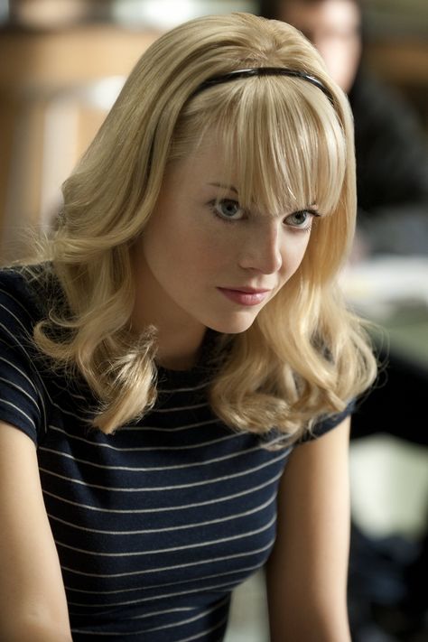 Emma Stone as Gwen Stacy Emma Stone Blonde, Emma Stone Gwen Stacy, The Amazing Spiderman, Alicia Vikander, The Amazing Spider Man, Spider Gwen, Gwen Stacy, Amazing Spider Man, Andrew Garfield