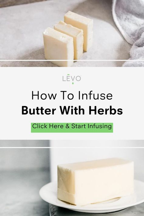 How to make homemade herb infused butter Infused Butter Recipe, Infuser Recipes, Oil Infuser, Infusion Recipes, Herb Butter Recipe, Infused Recipes, Home Steading, Oil Infusion, Infused Butter