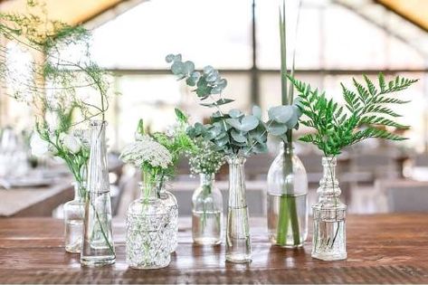 I am a dreamer Succulent Wedding Centerpieces, Rustic Wedding Decorations, Flowers Fashion, Succulent Centerpieces, Simple Centerpieces, Flowers Arrangements, White Wedding Flowers, Trendy Flowers, Wedding Table Decorations