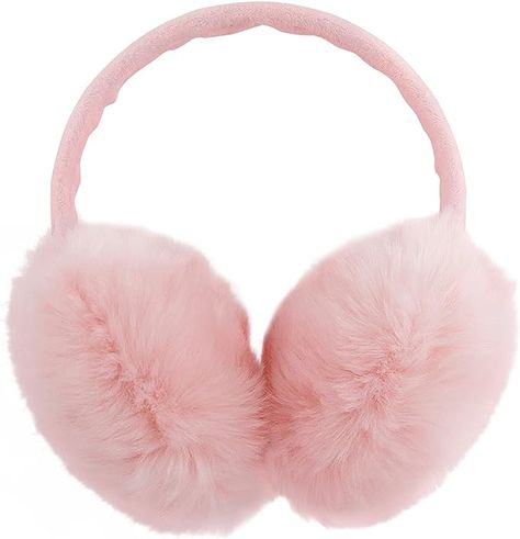 Winter Earmuffs, Ski Girl, How To Make Headbands, Cold Prevention, Ear Muffs, Pink Fur, Fashion Aesthetics, Ear Warmer, Next Clothes