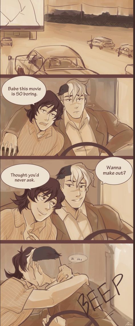 Shiro and Keith Owl Laughing, Steve Rogers Bucky Barnes, Bucky Barnes Captain America, Takashi Shirogane, Shiro Voltron, Klance Fanart, Voltron Funny, Klance Comics, Voltron Comics