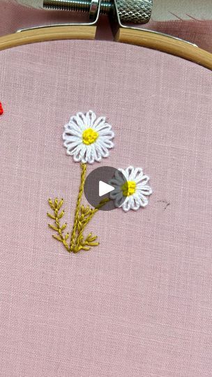 355 reactions · 42 shares | Some daisies?…Simple embroidery pattern for beginners | Embroidery, Cross Stitch Patterns, Patterns PDF | Art Music · April Beginners Art, Beginners Embroidery, Embroidery Cross Stitch, Embroidery Cross, Simple Embroidery, Embroidery For Beginners, Embroidery Pattern, Art Music, Embroidery Stitches