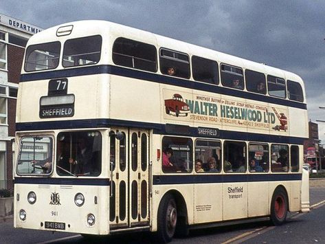 Bus Stop Classic – The Leyland Atlantean 1958 – 1986 – Rush Hour Isn’t Crush Hour Anymore | Curbside Classic South Yorkshire Transport, Sheffield City, Buses And Trains, Tyne And Wear, Double Decker Bus, South Yorkshire, Bus Coach, Rush Hour, Bus Stop