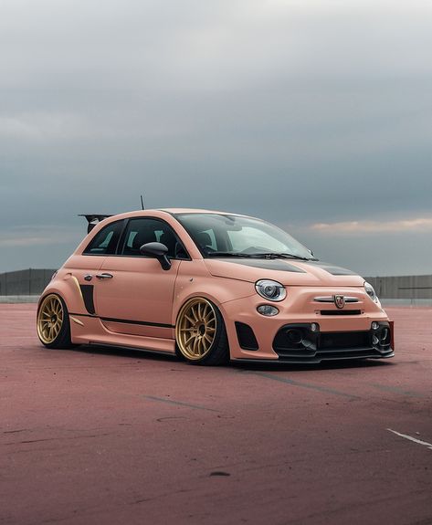 Peach 🍑 This one looks crazy   #abarth #abarthtuning #tuning #abarthisti #abarthlove #abarthlife #abarthonly #italiancars #aichallenge #abarthgram #abarthaddict #abarth595 #abarth595competizione #caporace #abarthextreme #fiat500 #abarthaddict #abarth500  @Abarth_extreme @abarthclubmalaga @abarth599 @abarth_abarth @justabarth Fiat 500 Convertible, Fiat 500 Abarth, Fiat Abarth 500, 500 Abarth, Abarth 595, Fiat Abarth 131, Fiat 500 Vintage, Fiat Abarth, Italian Cars