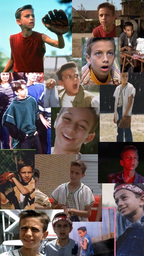 Yeah yeah is a cutie🤍 Marty York, Yeah Yeah Sandlot, The Sandlot Kids, Benny The Jet Rodriguez, Mike Vitar, Kieran Culkin, 80s Men, Sandlot, Baseball Boys