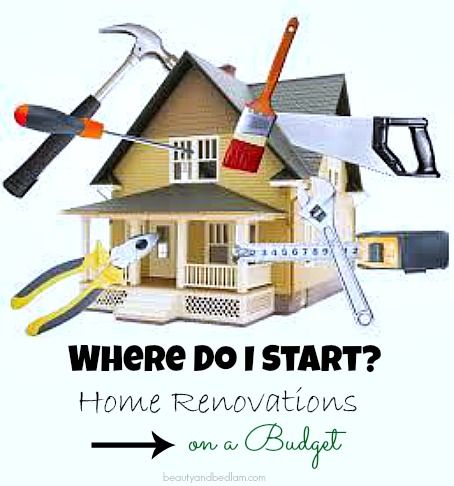 When the budget is tight, where do I even begin and what creates the best value? Home Renovations on a Budget. Is it possible? Lots of great ideas for making changes while watching the wallet. Home Fix, Home Renovation Ideas, Melaka, Diy Renovation, Home Repairs, Home Makeover, House Projects, Home Renovations, House Remodel