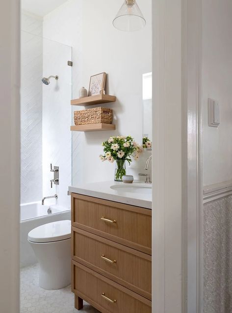 NOPA Project - Bay Area Interior Design | California Daydreams Neutral Bathroom Design, Interior Design California, California Design Interior, Neutral Bathrooms Designs, Neutral Bathroom, Garage Conversion, Marin County, California Casual, California Cool