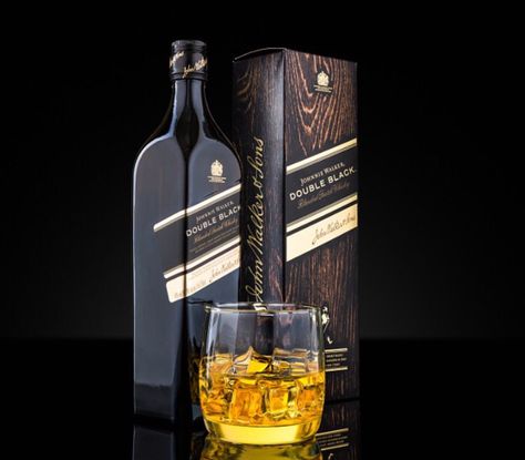 Johnnie Walker Double Black Johnnie Walker Double Black, Whisky Club, Best Gin, Beer Quotes, Blended Scotch Whisky, Double Black, Bottle Box, Johnnie Walker, Scotch Whisky