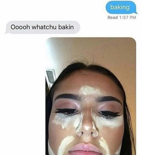 Baking makeup meme Funny Makeup Memes, Makeup Meme, Baking Makeup, Makeup Memes, Makeup Humor, Makeup Quotes, Makeup Goals, Best Makeup, Bones Funny