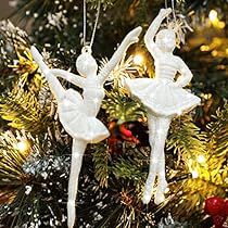 Swan Lake Christmas Decor, The Nutcracker Ballet Christmas Decor, Pink Christmas Tree Topper, Nutcracker Ballet Decor, Ballet Christmas Aesthetic, Nutcracker Ballet Ornaments, Ballerina Decorations, Ballerina Christmas Tree, Ballet Ornaments