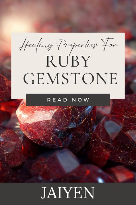 Ruby, a precious gemstone known for its vibrant red color, has been revered for centuries for its healing properties. In this blog post, we will explore the meaning of ruby, its healing properties, uses, and benefits. Ruby Properties, Essential Oil For Circulation, Ruby Meaning, Learning To Love Again, Crystal Healing Chart, Rebuilding Trust, Menstrual Pain, Healing Vibrations, Adrenal Glands