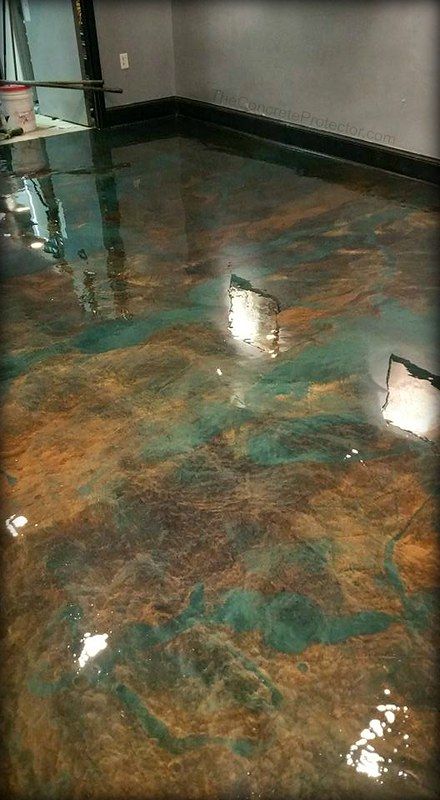 Acid Stained Concrete Floors, Epoxy Floor Designs, Metallic Epoxy Floor, Acid Stained Concrete, Concrete Stained Floors, Marble Flooring, Painted Concrete Porch, Basement Flooring, Epoxy Floor