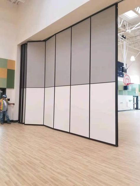 Operable Wall Design, Collapsable Wall, Partition Wall Movable, Foldable Doors, Movable Partition Wall, Operable Wall, Living Room Sliding Doors, Chinese Style Interior, Foldable Wall