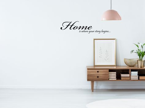 Wall decals have become a popular and affordable way to add personal touches to your home décor. But did you know that they can also be a source of inspiration and motivation? Elegant Cursive Fonts, Vinyl Wall Quotes, Elegant Wall Art, Removable Wall Decals, Family Wall, Cute Home Decor, Transfer Tape, Home Is Where, Vinyl Lettering