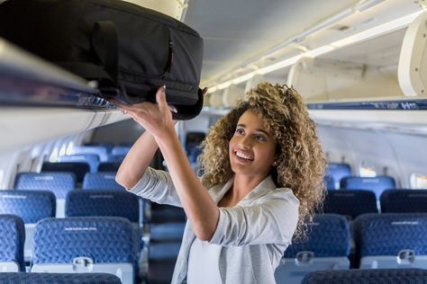 If you travel often with budget airlines or because you've bought a Basic Economy fare on a full-service airline, you may be a whizz at traveling with a International Flight Outfit, Airplane Hacks, Alaska Summer, Flight Outfit, Travel Packing Checklist, Dfb Team, International Flight, Cheap Airfare, Summer Cruise