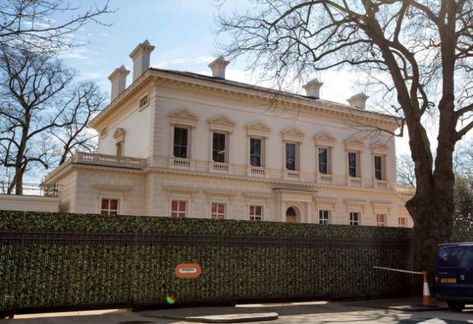 Leonard Blavatnik refurbishes his £200m home on Kensington Palace Gardens | Daily Mail Online Mansion London, Mansion In London, British Mansion, Kensington Gardens London, Kensington Palace Gardens Mansions, Inside Kensington Palace, The Crystal Palace London, London Mansion, Kensington Palace Gardens