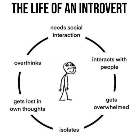 Introvert Memes | @allaboutintroverts | Instagram Introvert Meme, Introvert Jokes, Introvert Girl, Introvert Personality, Being An Introvert, Memes Facebook, Introverts Unite, Introvert Quotes, Introvert Humor