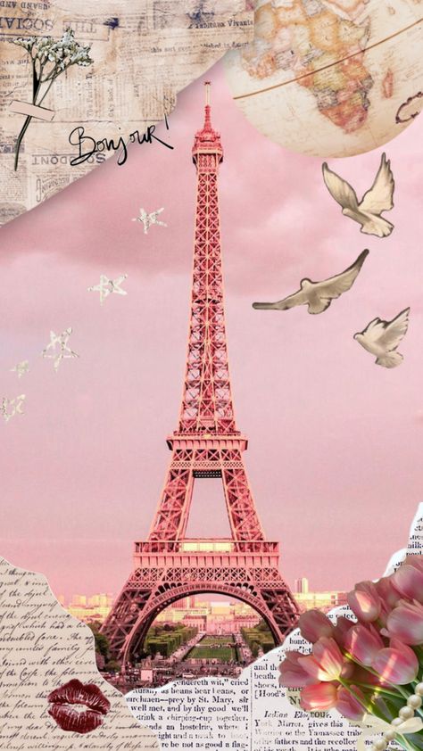 Pink Wallpaper Hd 1080p, Paris Aesthetic Pink, Pink Paris Wallpaper, Disney Stitch Tattoo, Eiffel Tower Pictures, Cute Images For Wallpaper, Paris Dream, Glittery Wallpaper, Paris Wallpaper