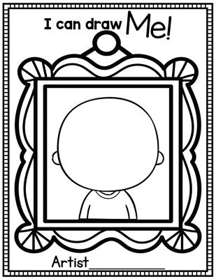 All About Me Sorting Activities, This Is Me Drawing, My Self Portrait Preschool, All About Me Preschool Theme Art Activities, Self Portrait Toddler Craft, Orientation Activity For Preschool, All About Me Coloring Pages Preschool, All About Me Social Emotional Activities, Self Portrait For Preschoolers