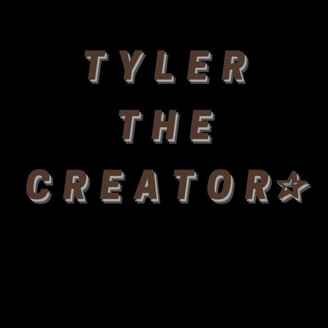 Tyler The Creator Logo, Band Logo, Band Logos, Tyler The Creator, Audi Logo, Vehicle Logos, The Creator, Band, ? Logo