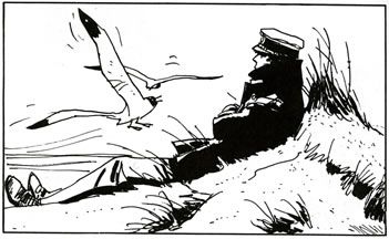 Corto Maltese by Hugo Pratt. Hugo Pratt, Sundance Kid, Illustration Pen And Ink, Comic Book Artists, Comic Artist, Maltese, Great Artists, Graphic Novel, Comic Art