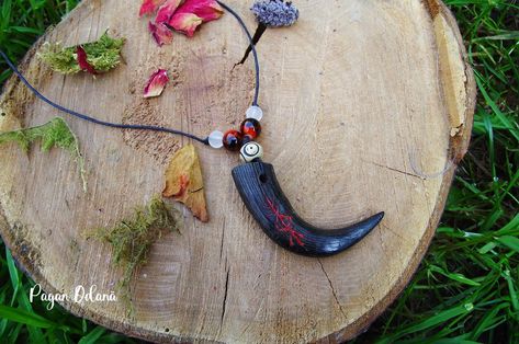 Forest Faerie, Elven Necklace, 2mm Beads, Special Gifts For Mom, Gemstone Choker, Pagan Jewelry, Horn Necklace, Beaded Choker Necklace, Large Crystals