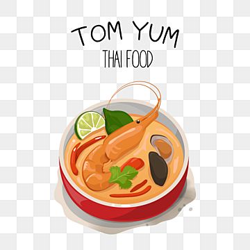 food illustration,tom yum,asian,seafood,thailand,recipe,cuisine,spicy,meal,traditional,chilli,shrimp,vector Tom Yam Soup Recipe, Tomyam Seafood, Chilli Shrimp, Tom Yam Soup, Seafood Fried Rice, Asian Seafood, Sauce Packaging, Crab Soup, Tom Yum