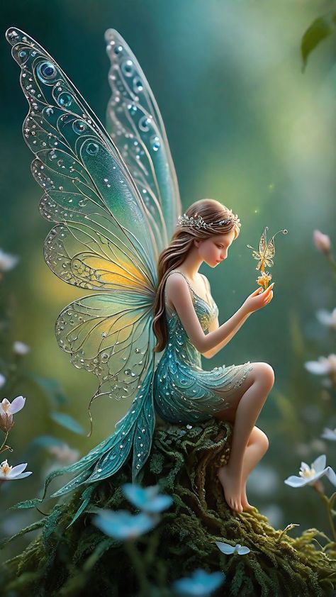 Whimsical Lighting, She Was A Fairy, Beautiful Angels Pictures, Fairy Pictures, Fairy Artwork, Angels Pictures, Beautiful Angels, Fairy Magic, Angel Pictures