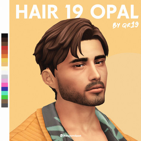 Hair19 Opal CC for male sims. Find this as # 21 in our list Sims 4 Cc Men Hair Buzzcut, Sims 4 Guy Hair Maxis Match, Men’s Hair Sims 4 Cc, Sims 4 Maxis Match Men Hair, Sims 4 Men’s Hair, Sims 4 Cc Man Beard, Ts4mm Male, Male Mm Cc Sims 4, Sims 4 Cc Hair Male Taper Fade