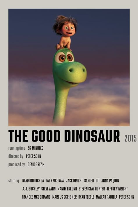 The Good Dinosaur Movie Poster Dinosaur Movie, Films Posters, Classic Films Posters, Good Dinosaur, Movie Wall, Movie Recommendations, Film Posters Minimalist, Polaroid Posters, Animation Movies