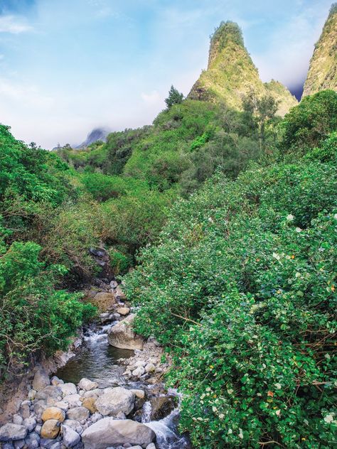 Get a Closer Look in the Heart of ‘Īao Valley, Maui - Hawaii Magazine Wailuku Maui, Hawaii Activities, Hawaii Magazine, Hawaiian History, Hawaii Things To Do, West Maui, Hawaii Maui, Hawaiian Culture, Small Homes