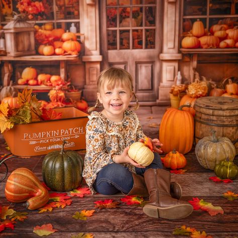 It's Pumpkin Spice Season! Let's get into Fall with this beautiful setup and make some magic with the kiddos. Our fall studio sessions are designed specifically for children aged 10 and under, ensuring that the charm and playfulness of this season are perfectly preserved. Pumpkin Spice Season, Pumpkin Patch, Pumpkin Spice, 10 Things, Quick Saves, Design