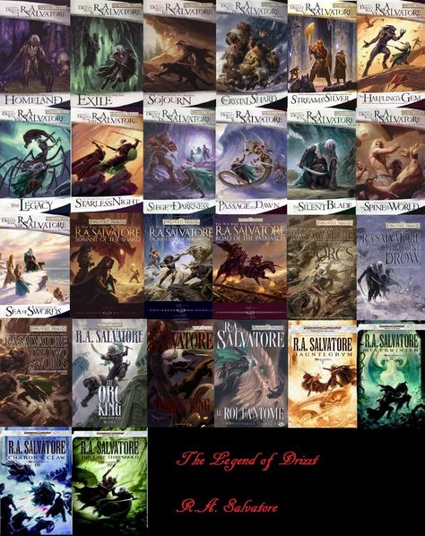 Legend Of Drizzt, Drizzt Do Urden, Crystal Shard, Icewind Dale, Forgotten Realms, Fantasy Books To Read, Currently Reading, Science Fiction Books, Order Book