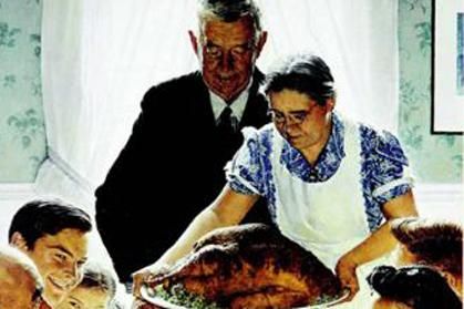 "Freedom from Want" - painting of a Thanksgiving feast by Norman Rockwell Norman Rockwell Thanksgiving, Freedom From Want, Simply Painting, Norman Rockwell Christmas, Thanksgiving Pictures, Thanksgiving Art, Holiday Images, Language And Literature, Thanksgiving Feast