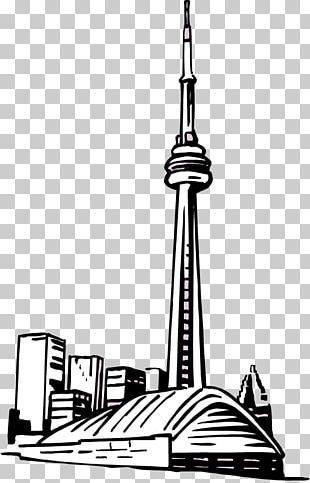 Cn Tower Drawing, Toronto Tower, Tower Drawing, Silhouette Sketch, Graffiti Doodles, Clipart Free, Book Drawing, Monochrome Photography, Free Clip Art