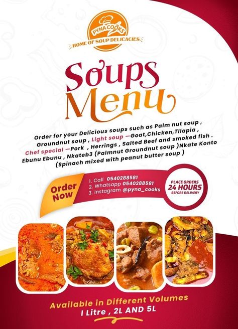 Flyers Food Design, Notice Design Layout, Restaurant Posters Design, Food Menu Flyer Design, Food Flyer Design Creative, Dinner Flyer Design, Restaurant Poster Design, Restaurant Flyer Design, Flier Designs