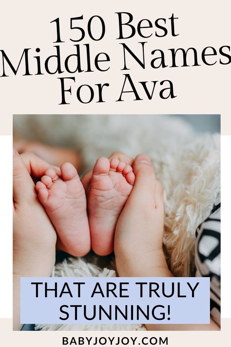 Discover the perfect middle name for Ava! 💖✨ Elevate the charm of this one-syllable beauty with our curated list of the very best middle names. From classic to trendy, find the ideal match to make Ava's name truly enchanting 👶 Check out the article! 🌸 #BabyNames #Ava #MiddleNames Middle Names For Ava, Ava Name, Sibling Names, Ava Paige, One Syllable Names, Cute Middle Names, Cool Middle Names, Ava Elizabeth, Middle Names