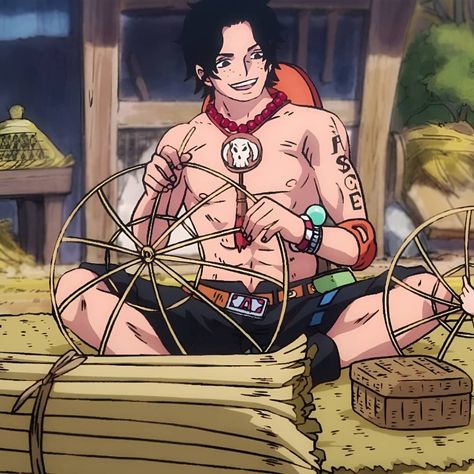 Portgas D. Ace Icon, Portgas D Ace, One Piece Ace, One Piece Images, Manga Anime One Piece, One Piece Manga, Fanarts Anime, One Piece (anime), Gothic Lolita