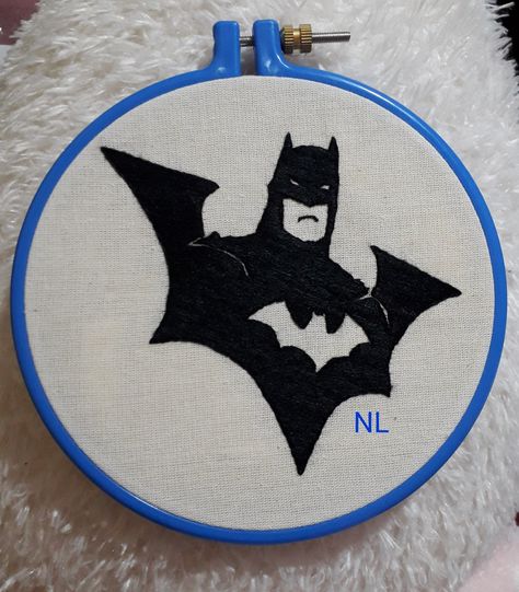 Batman Embroidery, Embroidery And Stitching, Batman, Stitching, Embroidery, Cross Stitching