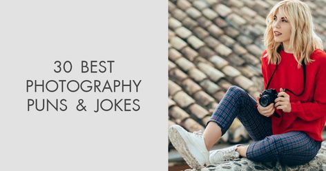 Check out this photography puns list and recognize yourself in these jokes. Photographer Quotes Funny, Photography Puns, Photography Jokes, Photographer Quotes, Photographer Humor, Play On Words, Puns Jokes, Quotes About Photography, Funny Photography