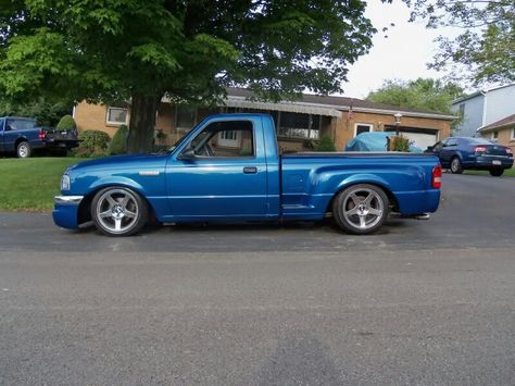 Lowered Ford Ranger, Ford Ranger Custom, Boxy Cars, Ford Ranger Single Cab, Custom Ford Ranger, Ford Trucks F150, Ranger Truck, Ford Ranger Truck, Bronco Ii