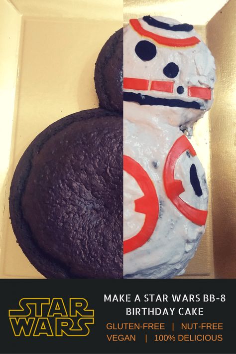 Bb8 Cake, Party Favour Ideas, Cake Recipe For Decorating, Star Wars Birthday Cake, 8th Birthday Cake, 8 Cake, Favour Ideas, Star Wars Bb8, Star Wars Cake