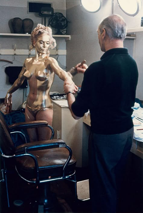 James Bond Goldfinger, Shirley Eaton, James Bond Women, Bond Women, John Barry, Bond Cars, Behind The Scenes Photos, 007 James Bond, Ian Fleming