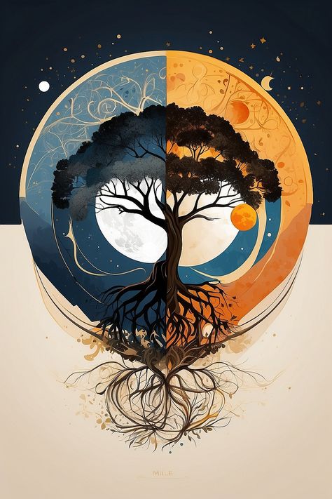 Tree of life subject to the mainland with astronomical 2 Tree Of Knowledge, Tree Of Life, Subjects, Spirituality, Education, Quick Saves