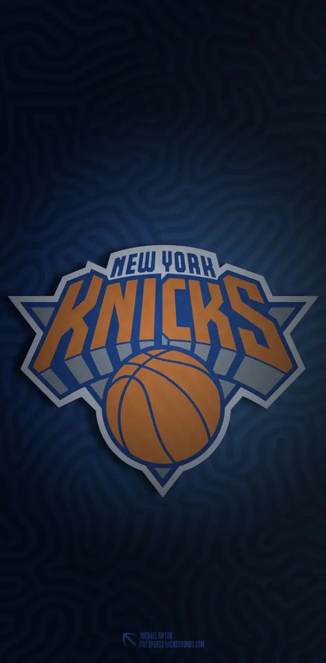 New York Knicks Wallpaper, Knicks Wallpaper, Knicks Basketball, Basketball Logo, Ny Knicks, Explore City, Team Badge, Nba Wallpapers, Verses Wallpaper